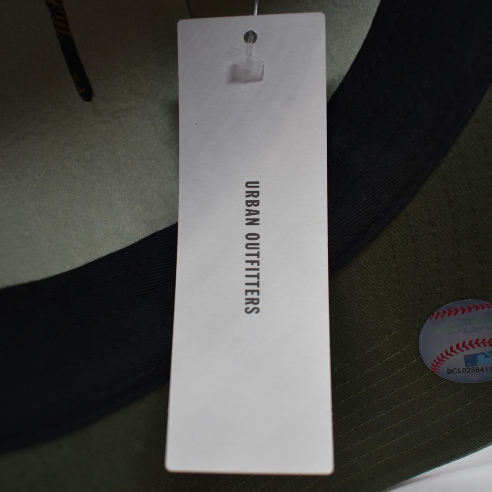 Mitchell & Ness MLB New York Yankees Tonal Embroidered Dad Hat Moss Green NWT - Picture 9 of 12